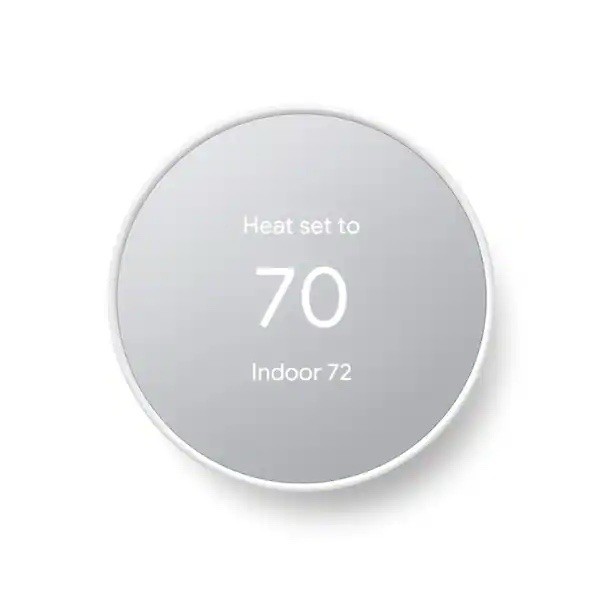 Google Nest Wi-Fi Smart Thermostat - Snow GA01334 BRAND NEW Google Nest Wi-Fi Smart Thermostat - Snow GA01334 BRAND NEW