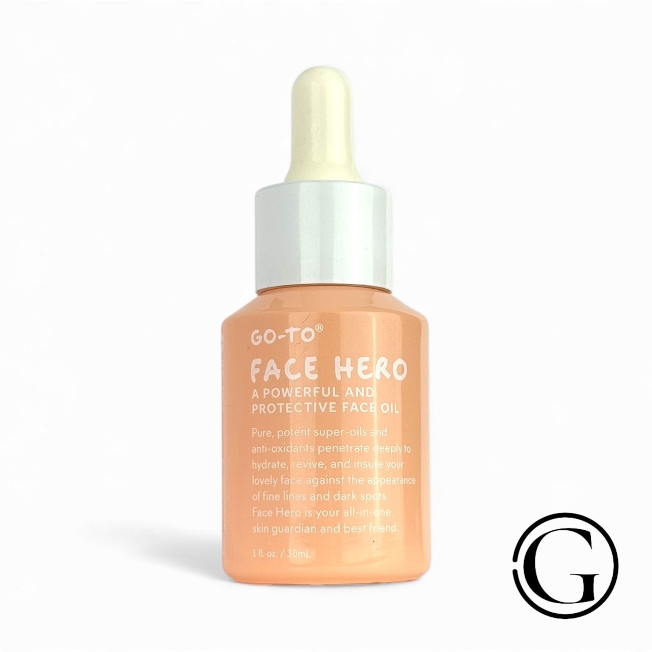 GO-TO Face Hero Powerful and Protective Face Oil 1 oz/30 ml Full Size