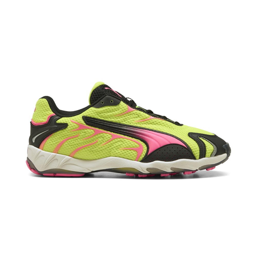 PUMA Inhale Lace Up  Mens Yellow Sneakers Casual Shoes 40156005