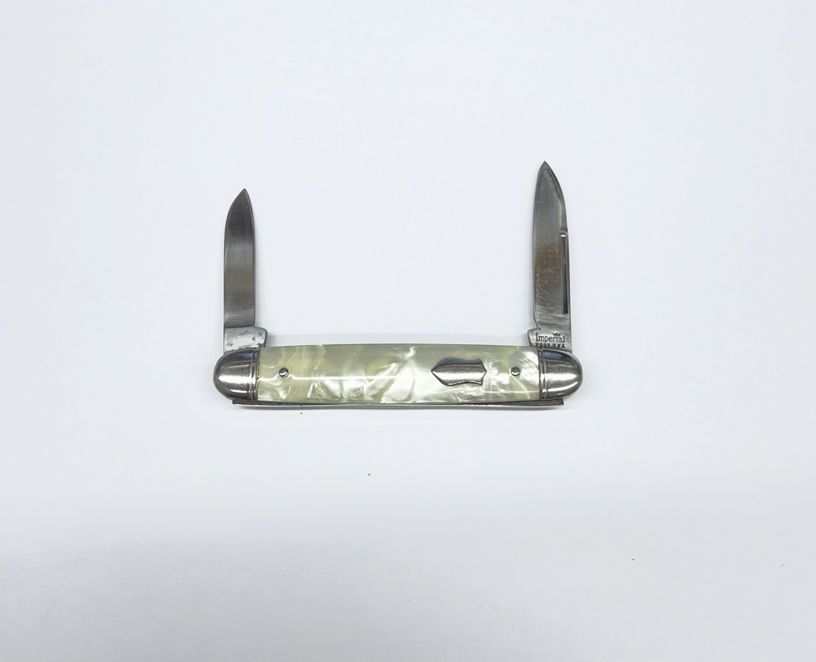 VINTAGE 1946-1956 IMPERIAL PROV USA 2 BLADE PEARL POCKET KNIFE VINTAGE 1946-1956 IMPERIAL PROV USA 2 BLADE PEARL POCKET KNIFE