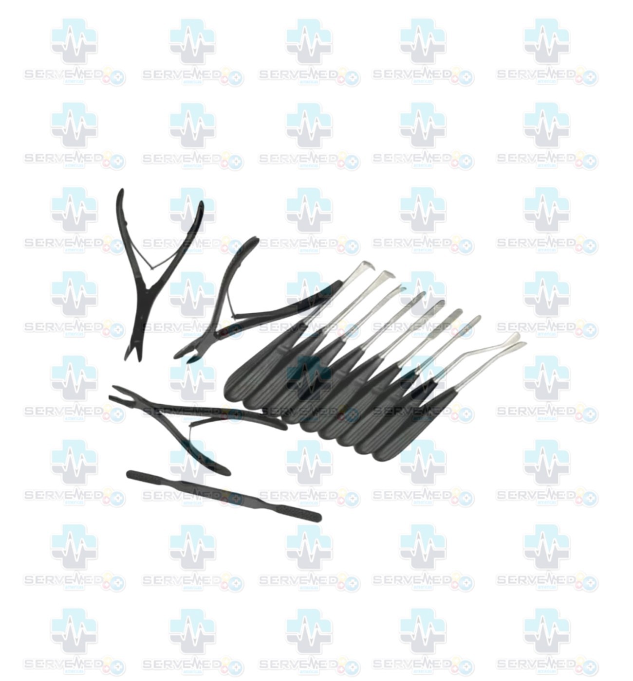 Laminectomy Set 13 Pcs Black Coated Surgical Orthopedic Surgical Instruments A+