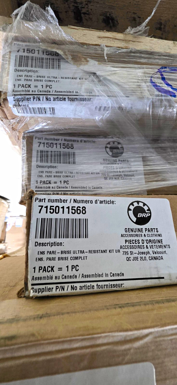 Can-Am Defender Full Windshield Hardcoat Assy Kit