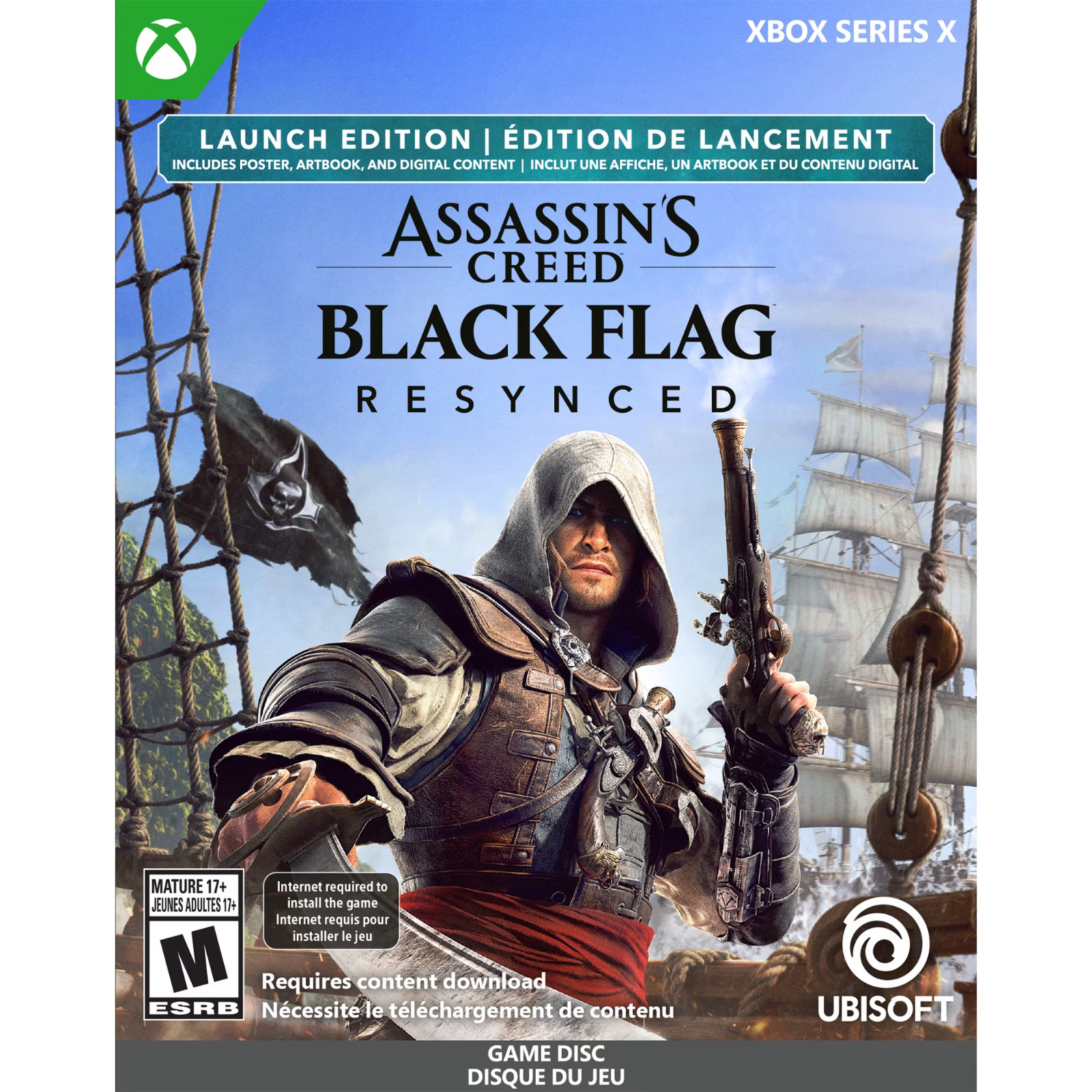 Assassin\'s Creed Black Flag Resynced Wal Mart Edition - Xbox Series X Game