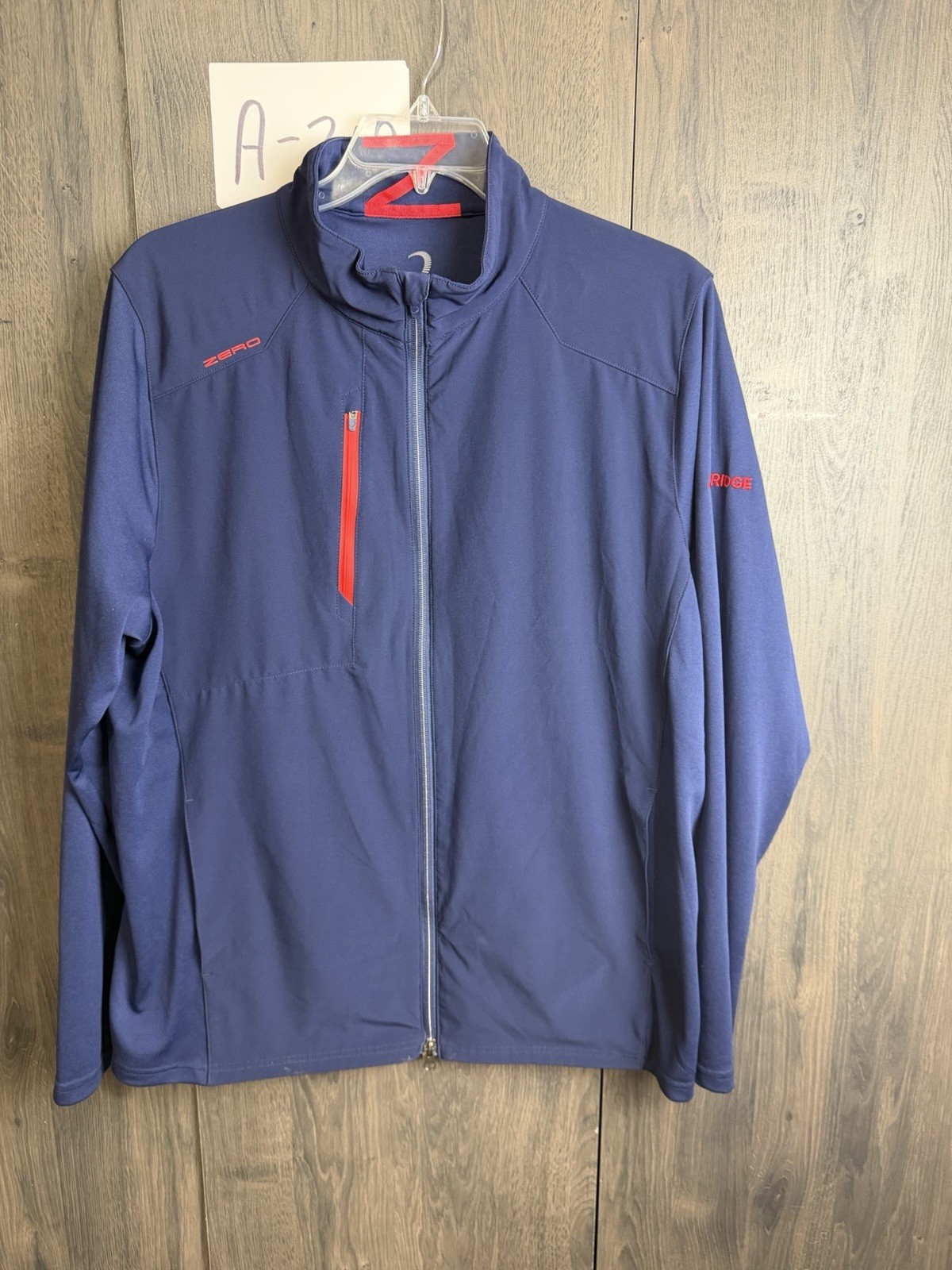 Zero Restriction Golf Men’s XL Z700 Full Zip Jacket Navy Blue Zero Restriction Golf Men’s XL Z700 Full Zip Jacket Navy Blue