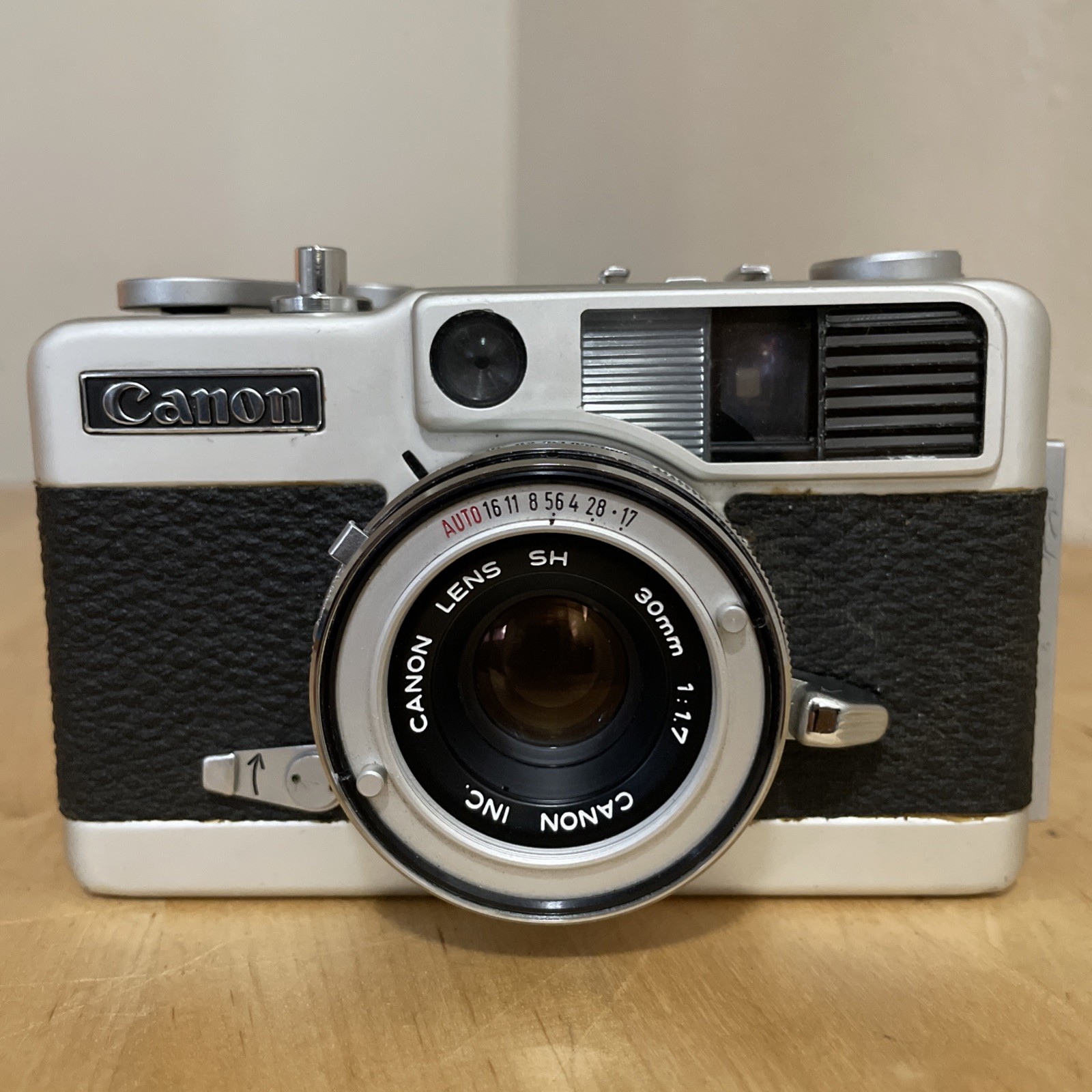 [Near MINT] Canon Demi EE17 35mm Half Frame Film Camera w/ 30mm f/1.7 From JAPAN