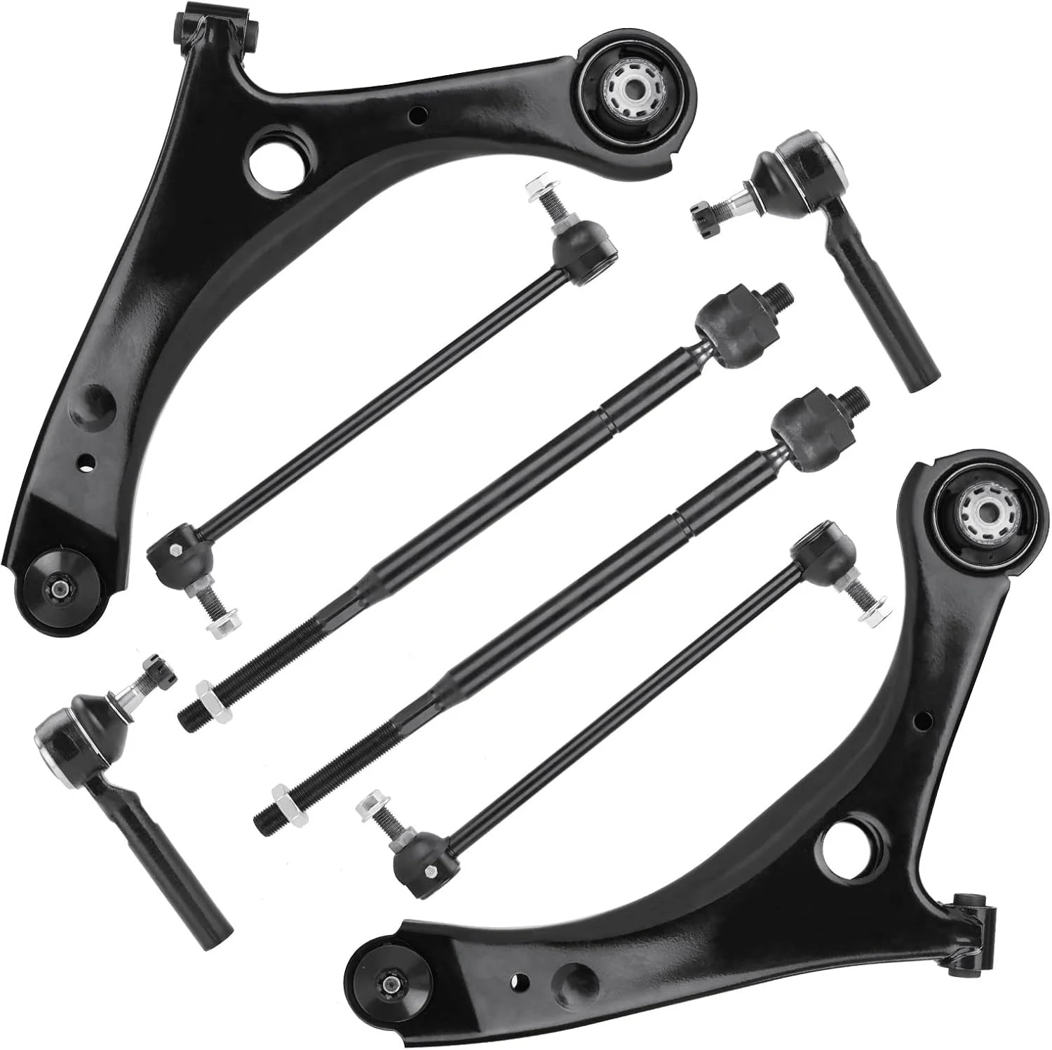 8PCS Front Lower Control Arm for Dodge Grand Caravan 2008-2018, for Chrysler Tow