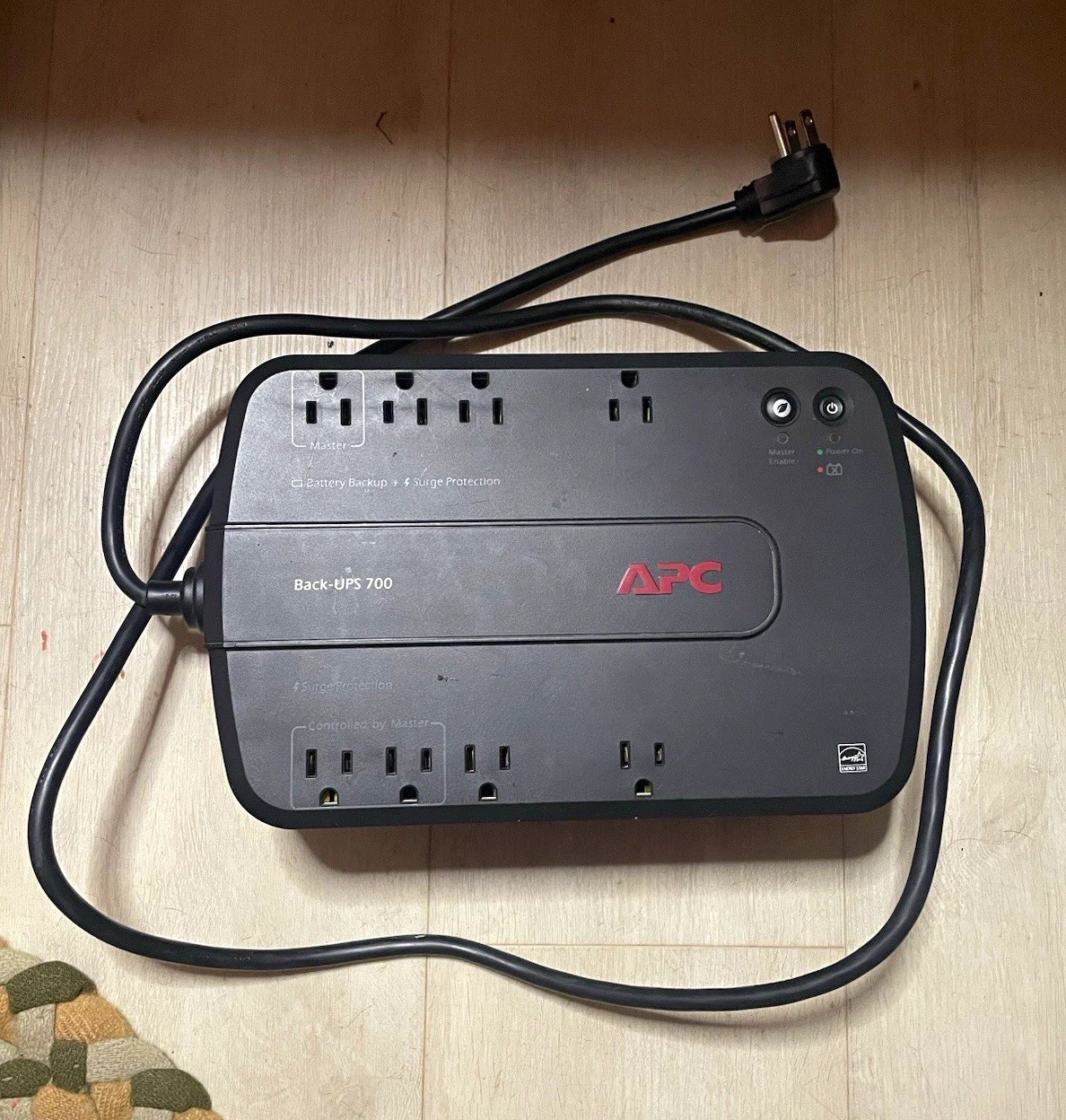 APC Back-UPS 700 BN700MC Desktop UPS 700VA 420W 10 Outlets 120V Black