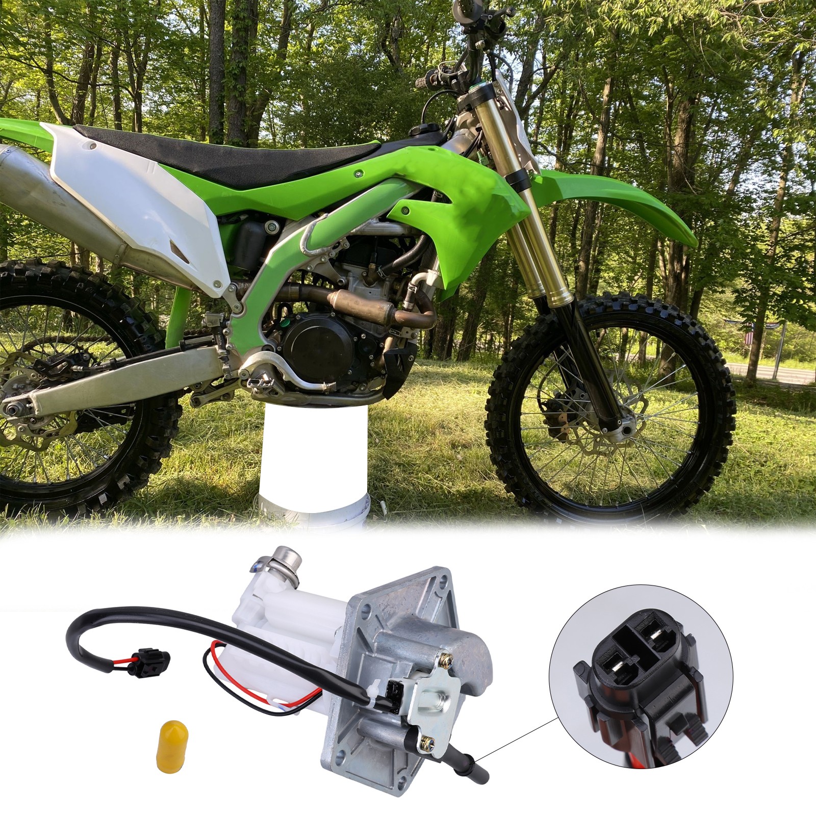 Fuel Pump Assembly Fit For Kawasaki KX450F 2012 2015 2013 2014 49040-0711 US