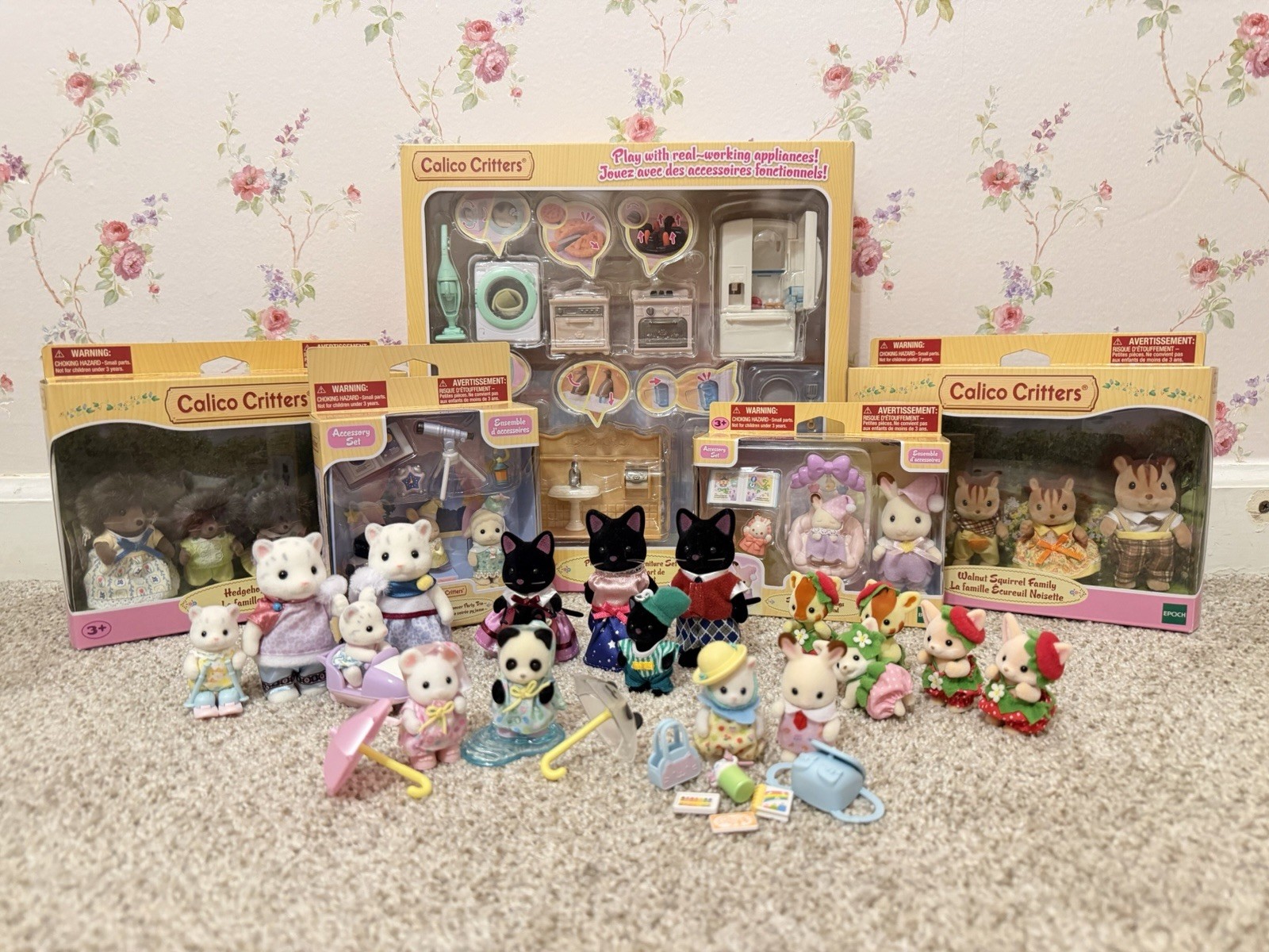 Huge Calico Critters Lot Huge Calico Critters Lot