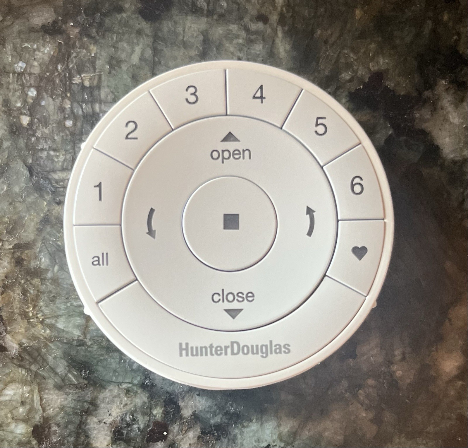 NEW Hunter Douglas Gen 1 & 2 Powerview Remote Control ONLY White - 1010512198