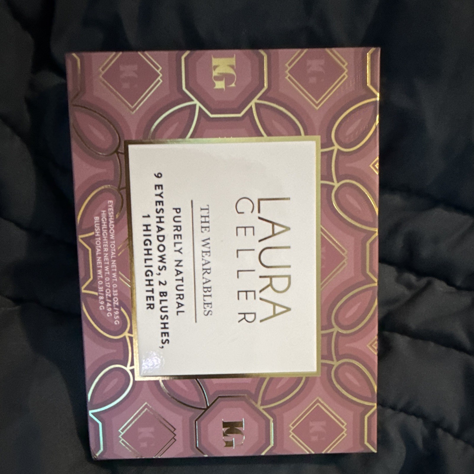 Laura Geller The Wearables Makeup Palette Eye Shadow Blush Highlighter Shimmer