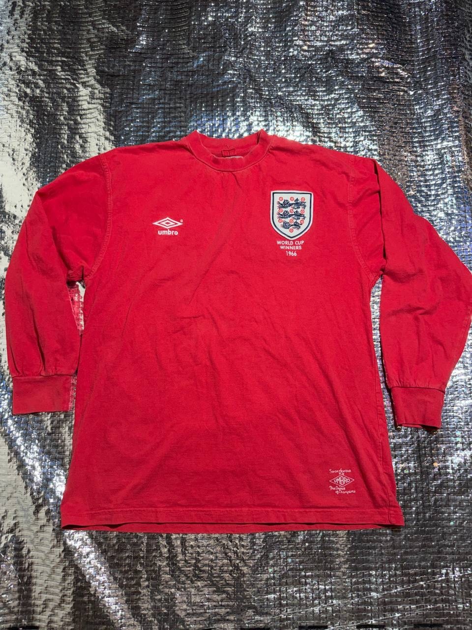 ENGLAND 1966 World Cup UMBRO Football SHIRT (Extra Large XL) Long Sleeved ADULT