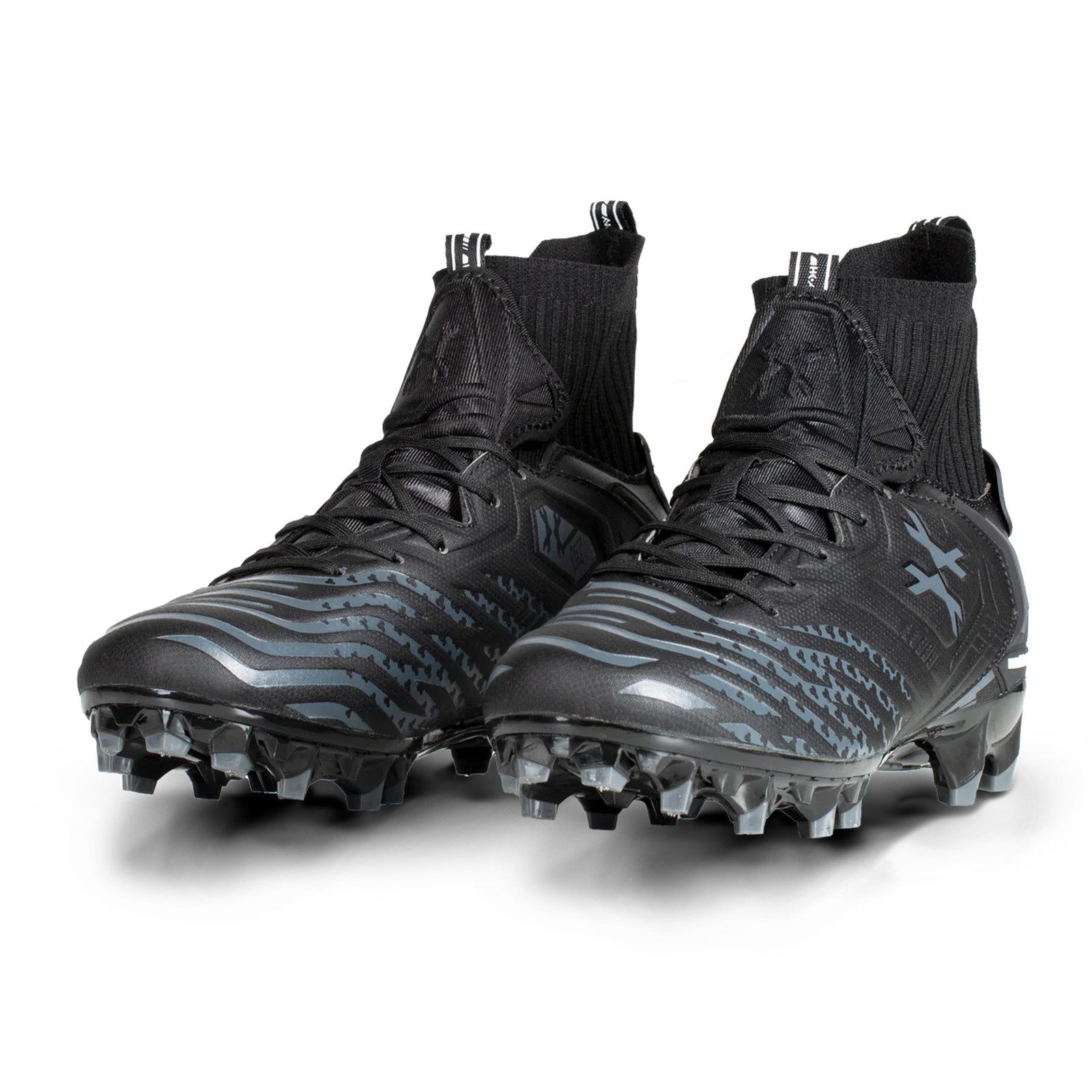 HK ARMY LT Diggerz_X1 Size 10 Black/Gray Paintball Low Top Cleats (1312131602)