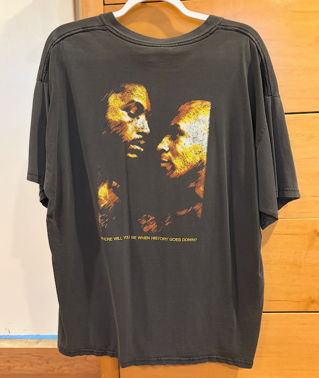 Vintage 2002 Lennox Lewis vs. Mike Tyson Boxing | Black T-Shirt – Men\'s Size XL