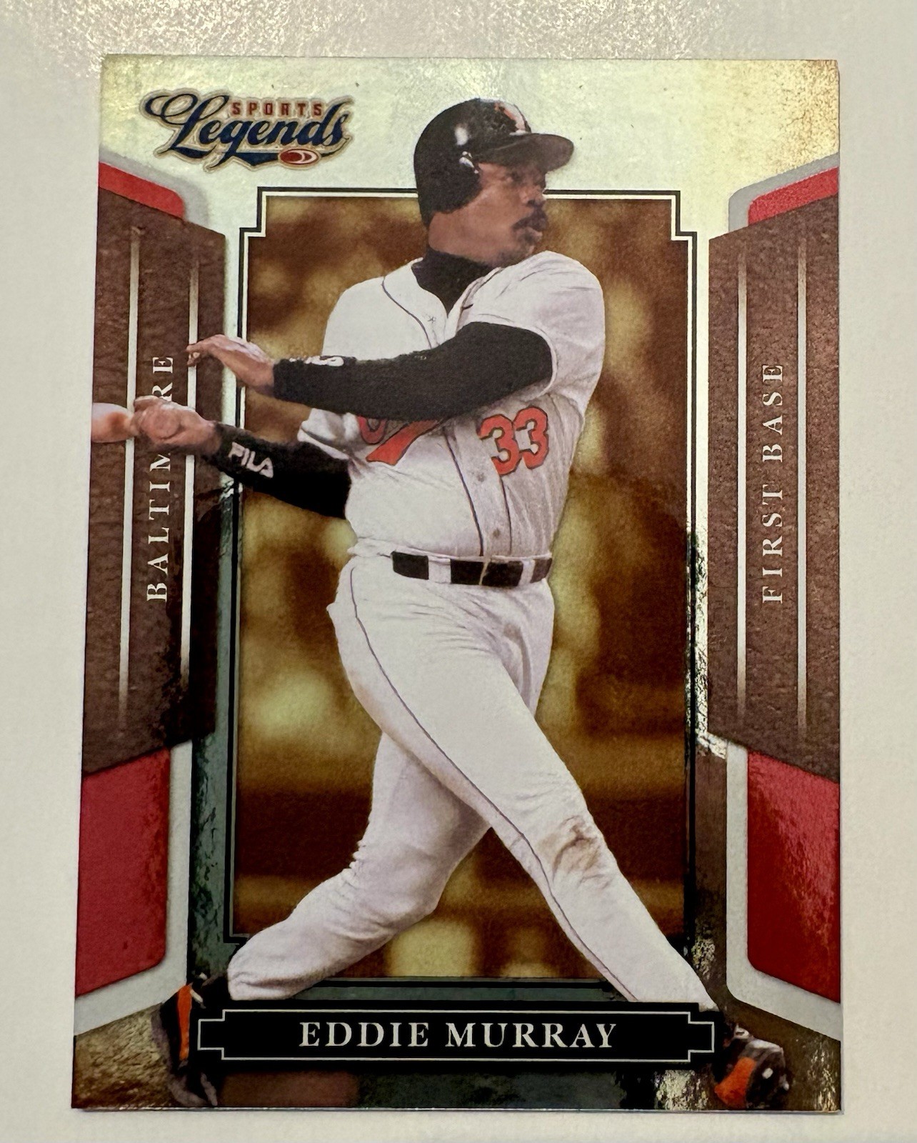 2008 Donruss Playoff Sports Legends Eddie Murray #95 Red /250