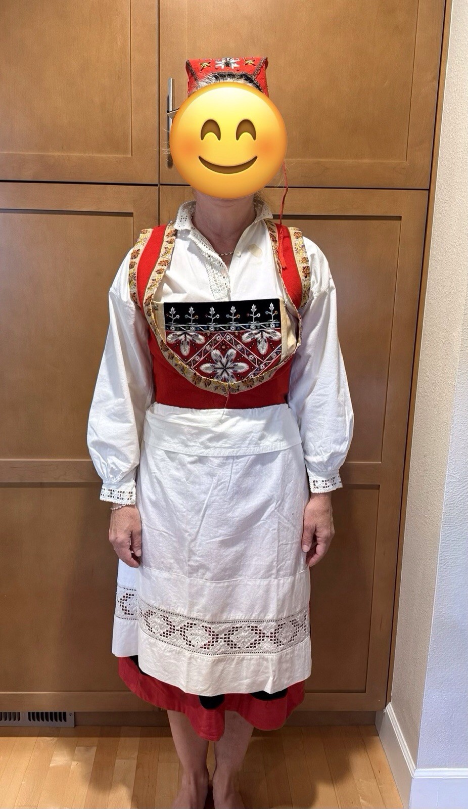 Authentic Norwegian Hardanger Bunad Dress Authentic Norwegian Hardanger Bunad Dress