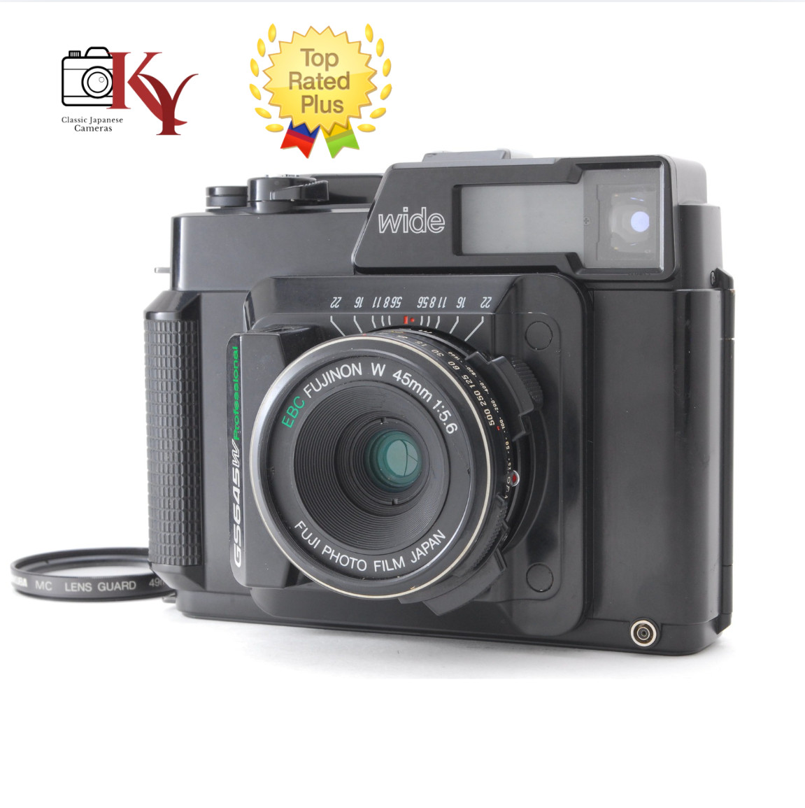 [N MINT] Fujifilm Fujica Fuji GS645W Pro Wide EBC 6x4.5 45mm Film Camera JAPAN
