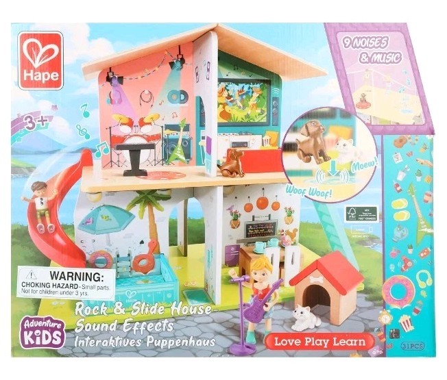Hape E3411 Rock and Slide Children S Toy Play House fun kid collectible adult Hape E3411 Rock and Slide Children S Toy Play House fun kid collectible adult