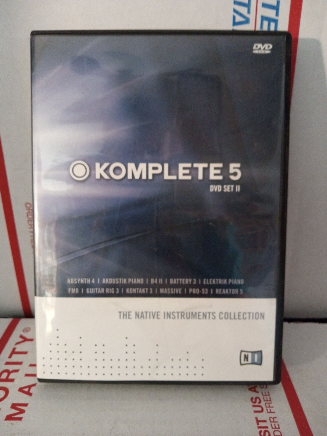 Komplete 5 DVD-rom Set II Native Instruments Collection 6 disc set ~ #119 Komplete 5 DVD-rom Set II Native Instruments Collection 6 disc set ~ #119