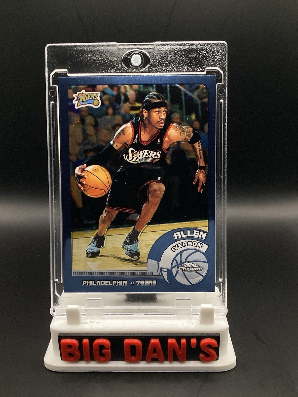 2002-03 Topps Chrome - Allen Iverson #3 2002-03 Topps Chrome - Allen Iverson #3