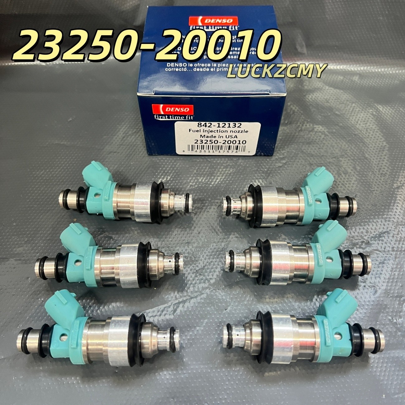 6Pcs For 1994-2003 Lexus Toyota 3.0L V6 Denso Fuel Injectors 23250-20010 New