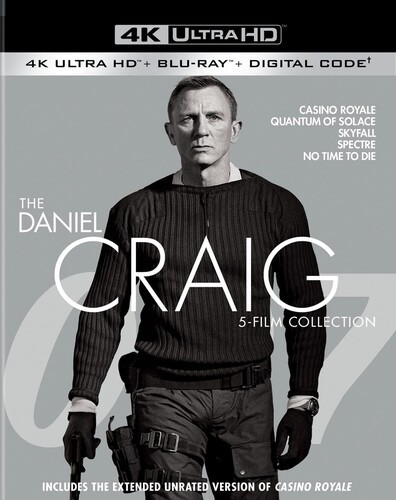 The Daniel Craig 5-Film Collection [New 4K UHD Blu-ray] With Blu-Ray, 4K Maste