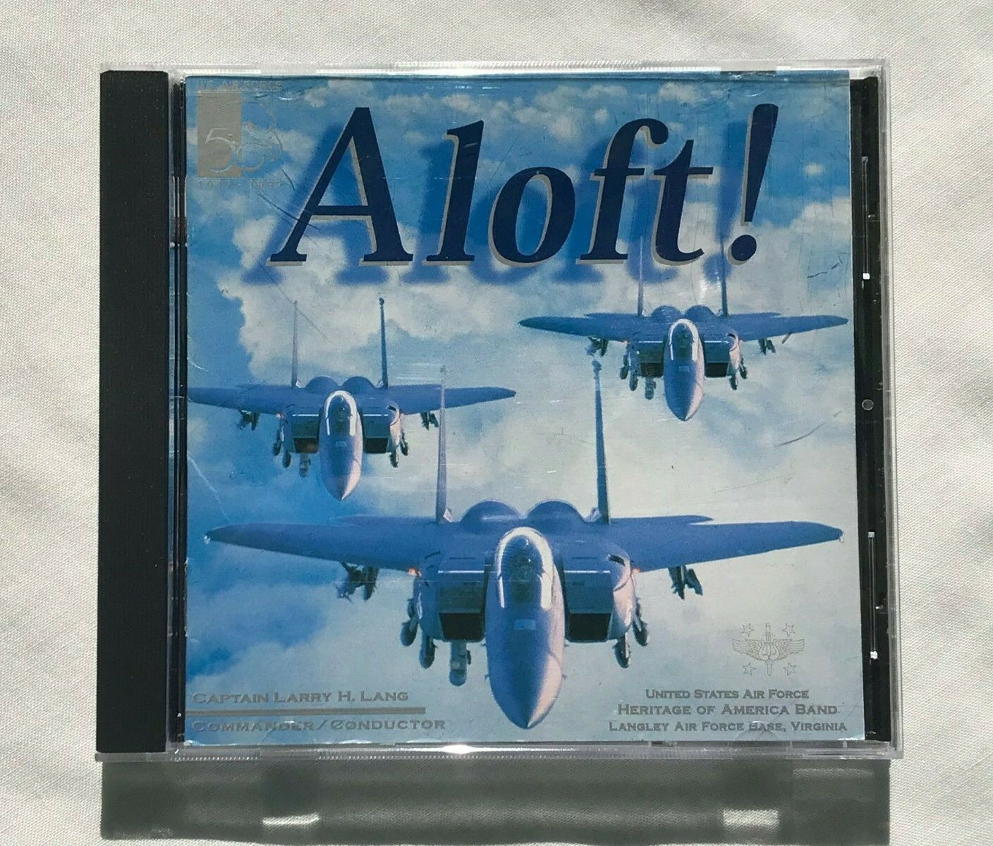 Aloft USAF Heritage Of America Band (CD) ☆*RARE*☆ Langley AF Base Virginia Aloft USAF Heritage Of America Band (CD) ☆*RARE*☆ Langley AF Base Virginia