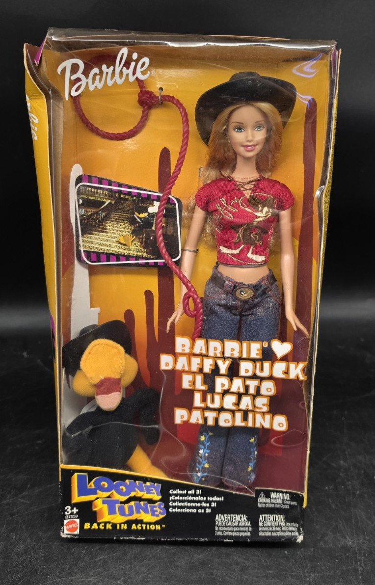 Barbie Loves Daffy Duck 2003 Looney Tunes Back In Action Mattel B7039
