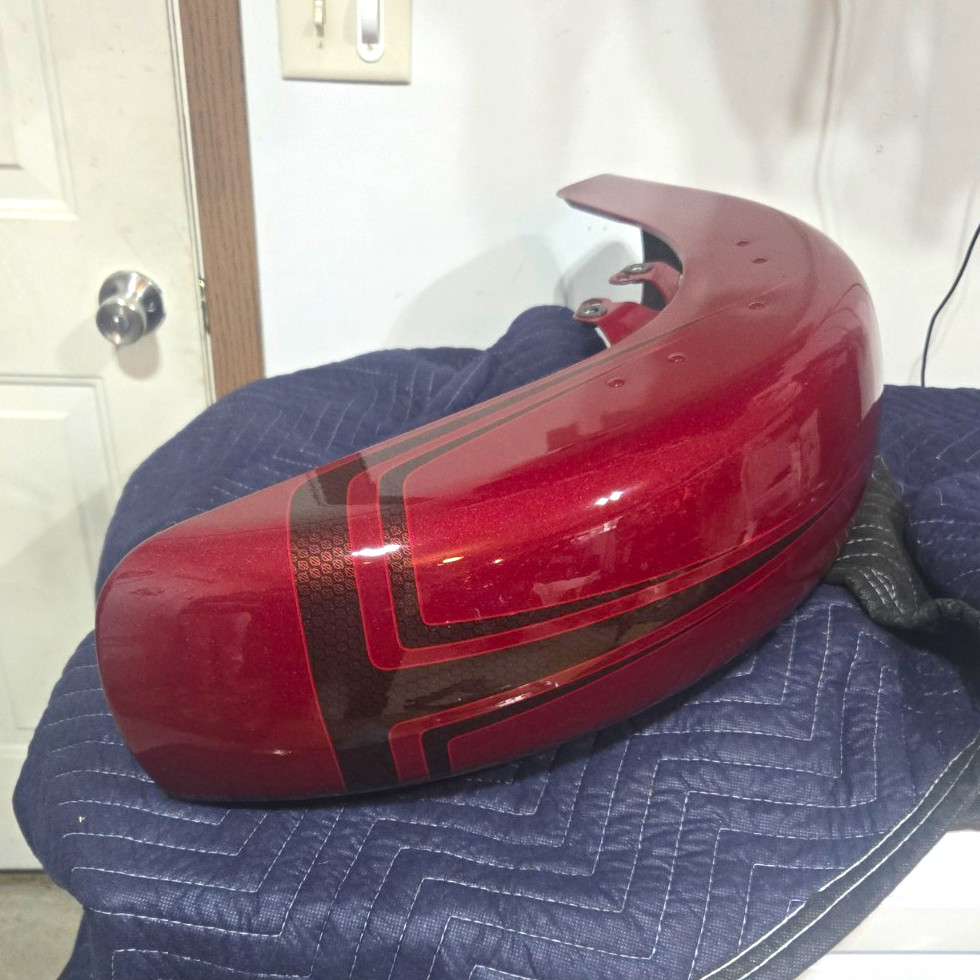 14-23 Harley Touring Front Fender Billard Red