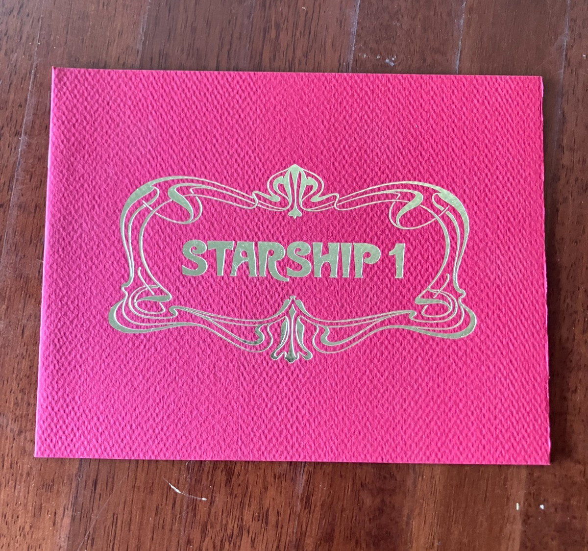 Starship 1 brochure rock & roll passenger jet Elton John Zeppelin BOBBY SHERMAN