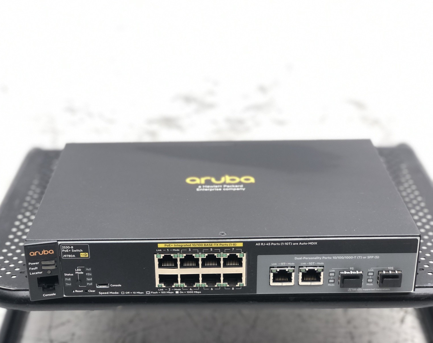 Aruba HPE J9780A 2530-8 POE+ 8 Ports Ethernet Switch