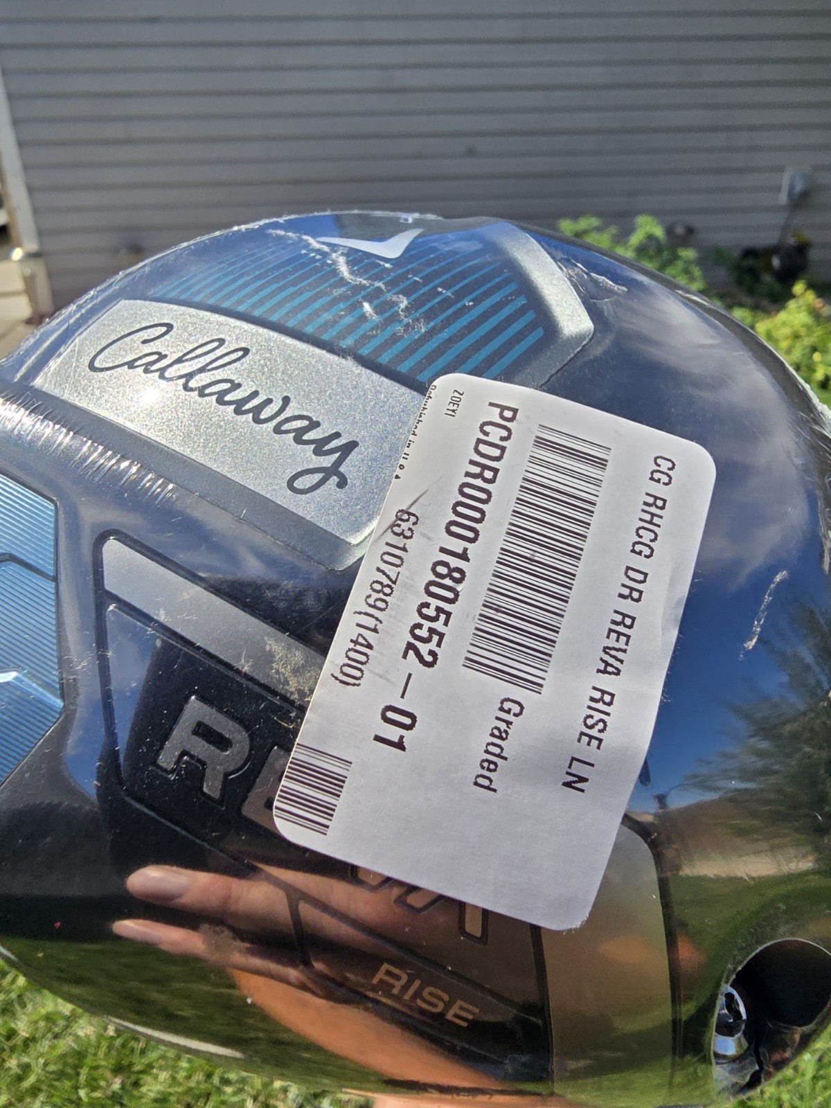 CALLAWAY GOLF REVA RISE DRIVER 10.5° GRAPHITE WOMENS STANDARD CALLAWAY GOLF REVA RISE DRIVER 10.5° GRAPHITE WOMENS STANDARD