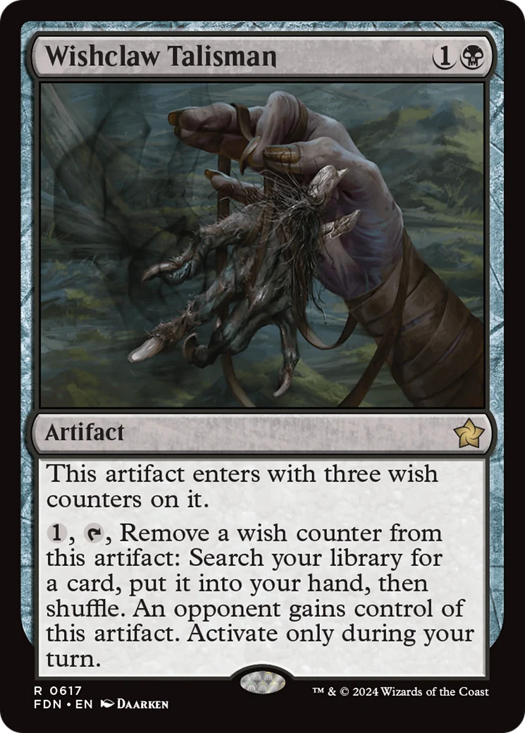 Wishclaw Talisman [Foundations] Near Mint