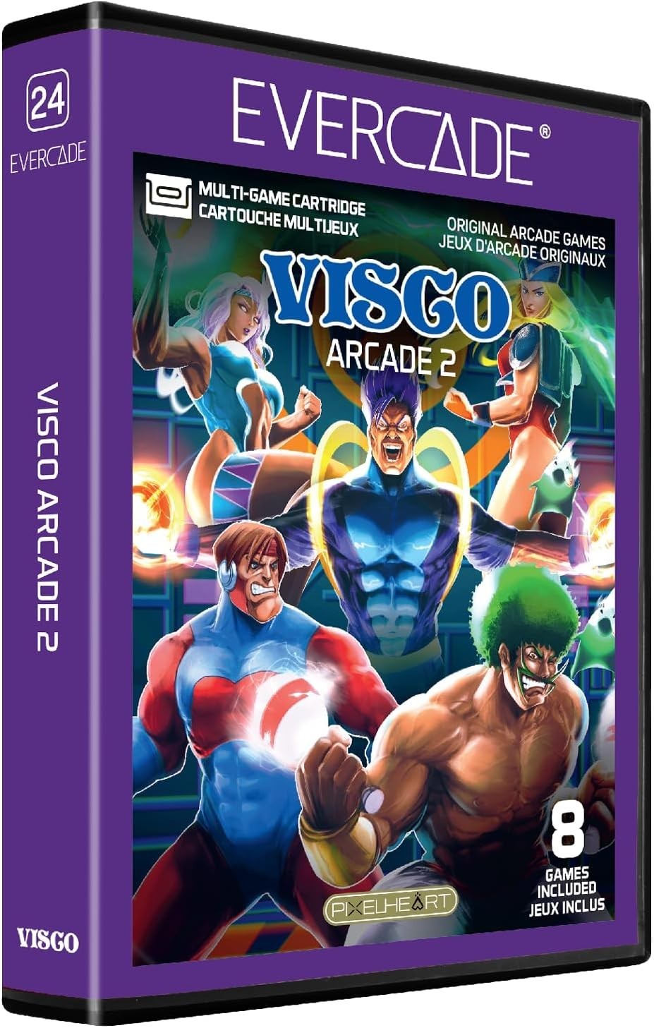 Evercade 24 Evercade Visco Arcade 2 - 8 Games - Limited Collectors Edition NEW
