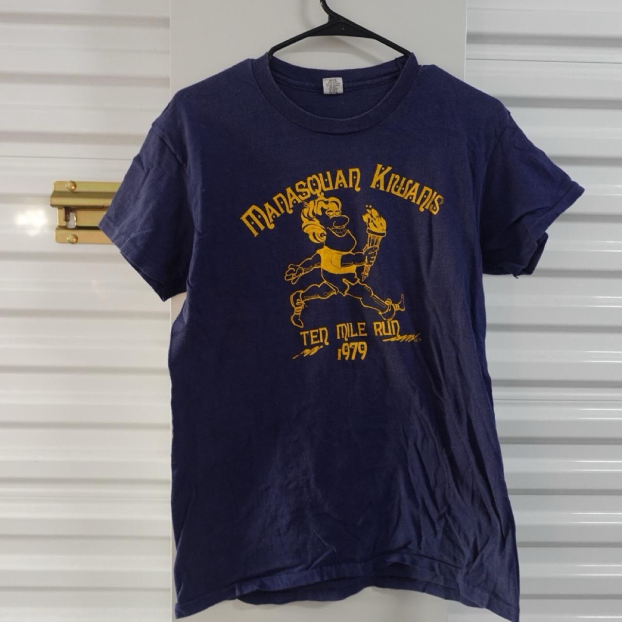 Vintage 70s Asbury Park Manasquan Ted Mile Run T Shirt - L Vintage 70s Asbury Park Manasquan Ted Mile Run T Shirt - L