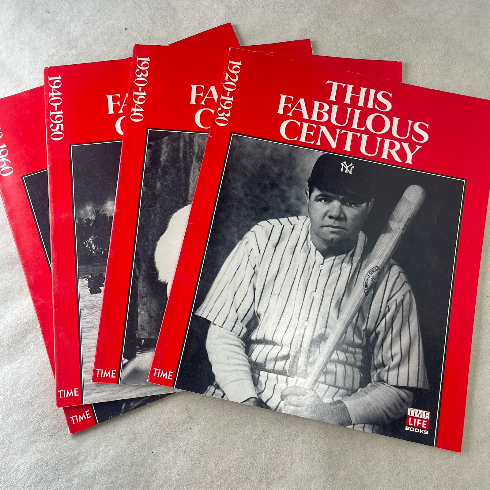 Time ( This Fabulous Century) 4 Magazines 1920-1960 Time Life Prohibition Fads