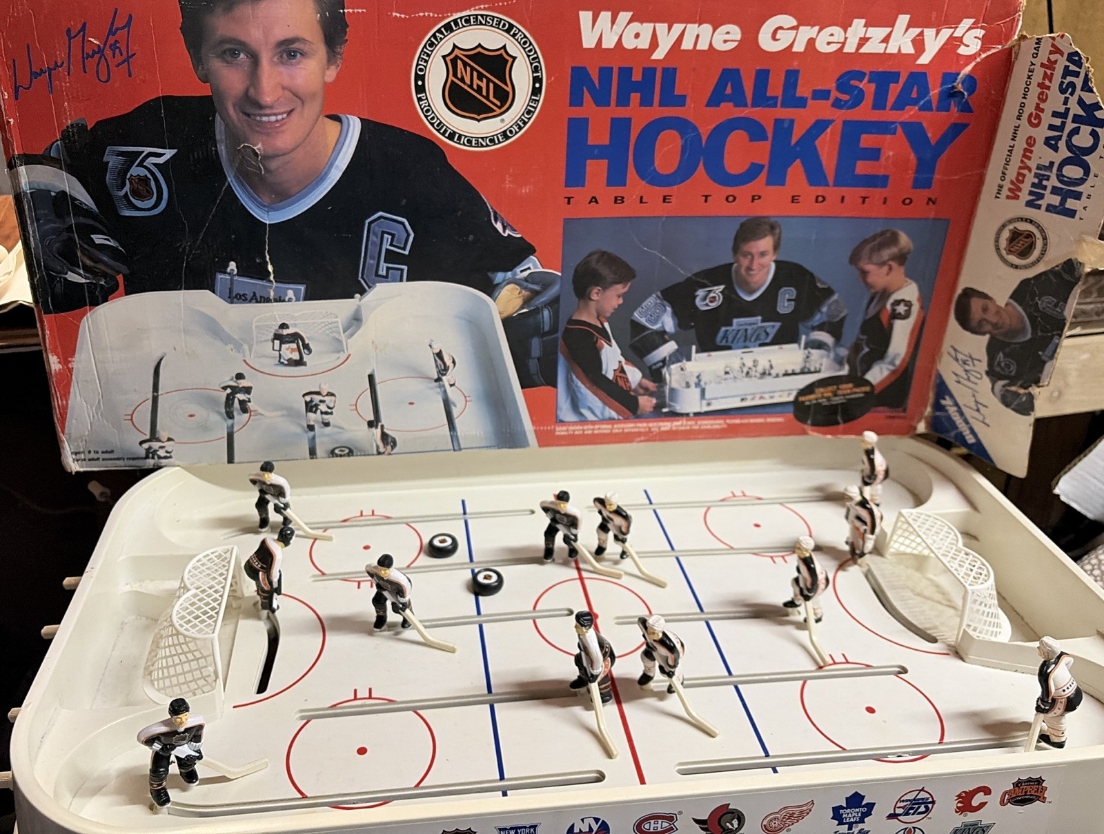 Vtg Wayne Gretzky’s NHL All Star Hockey Deluxe Edition Hockey 1994 Complete Rare Vtg Wayne Gretzky’s NHL All Star Hockey Deluxe Edition Hockey 1994 Complete Rare