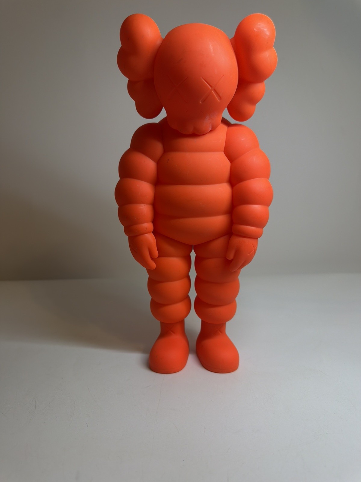 Medicom Toy KAWS Companion Orange Figure 10.5” Collectible Art Toy 
