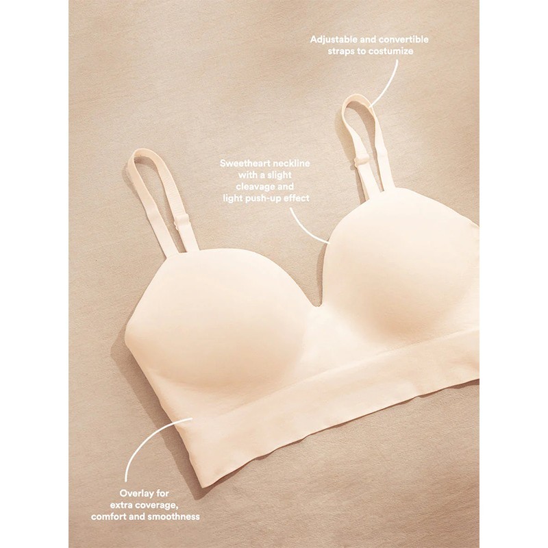 Shapermint Truekind Supportive Comfort Wireless Shaping Bra Women's Shapermint Truekind Supportive Comfort Wireless Shaping Bra Women's