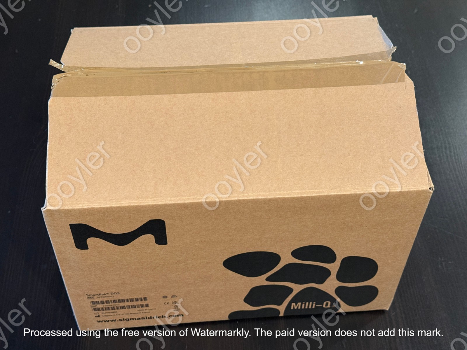 Millipore Milli-Q SmartPak DQ3 Purification Pack SPR00SIA1 BRAND NEW 