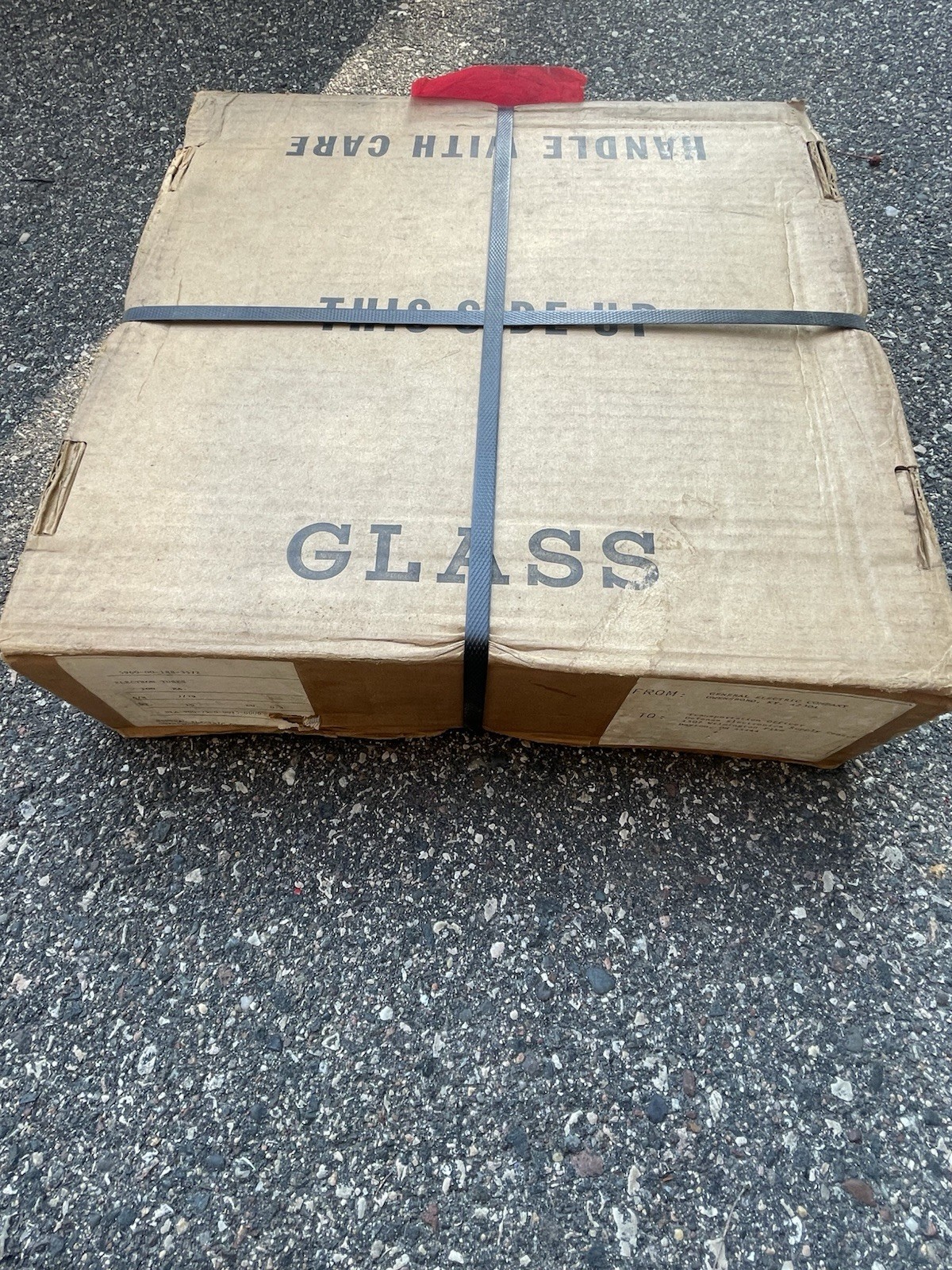 Vintage GE 100-Pack Vacuum Electron Tubes Military Surplus Sealed Case 1979 DLA