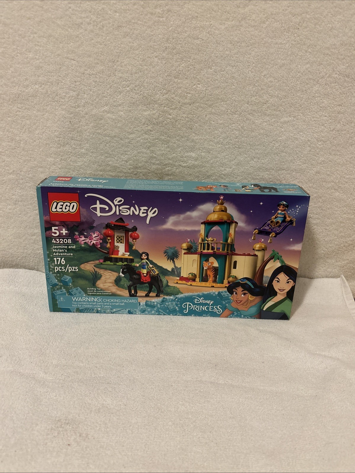LEGO Disney Princess: Jasmine and Mulan\'s Adventure (43208) NEW SEALED LEGO Disney Princess: Jasmine and Mulan\'s Adventure (43208) NEW SEALED