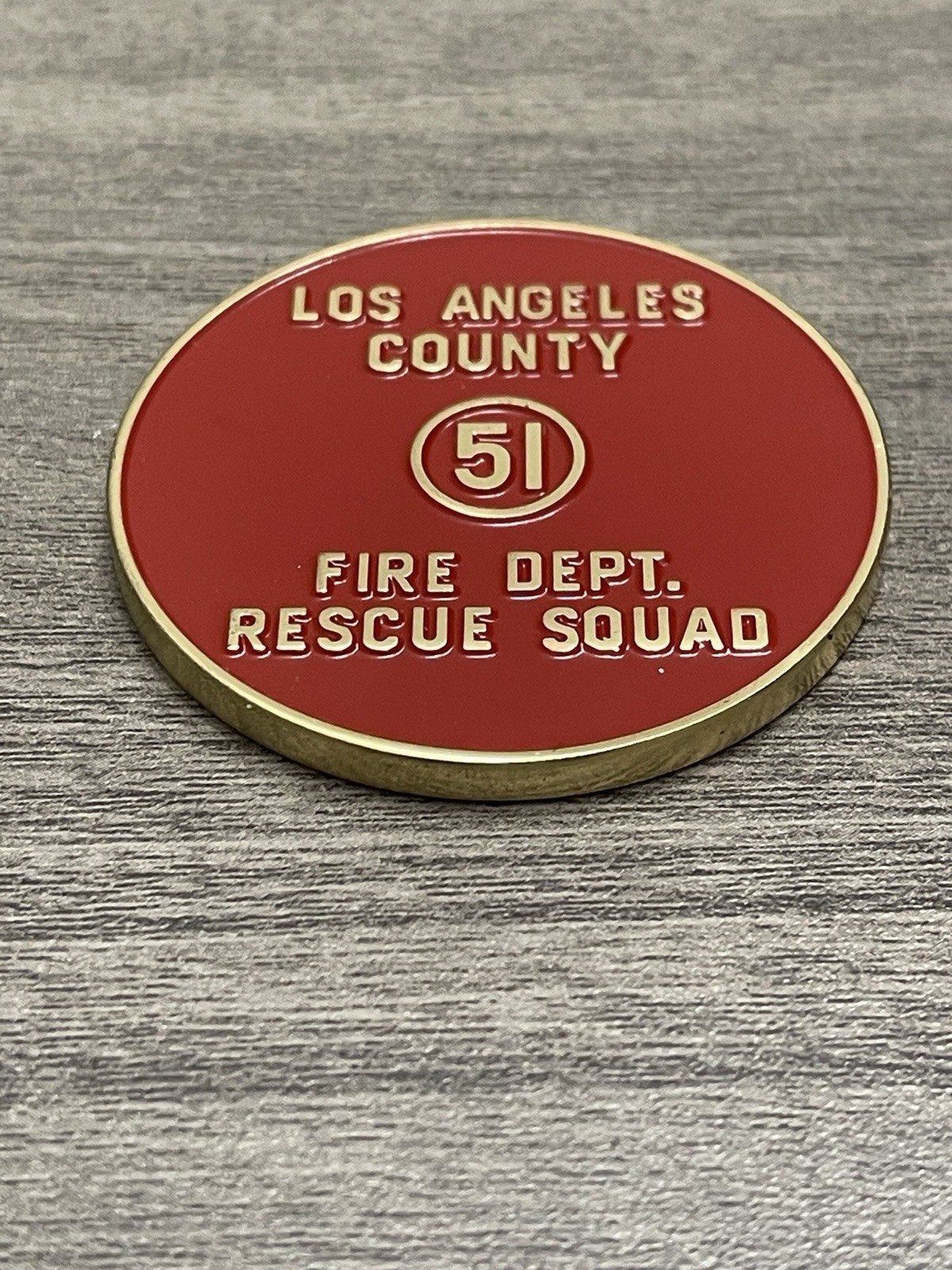 tv emergency squad 51 Paramedic Coin tv emergency squad 51 Paramedic Coin