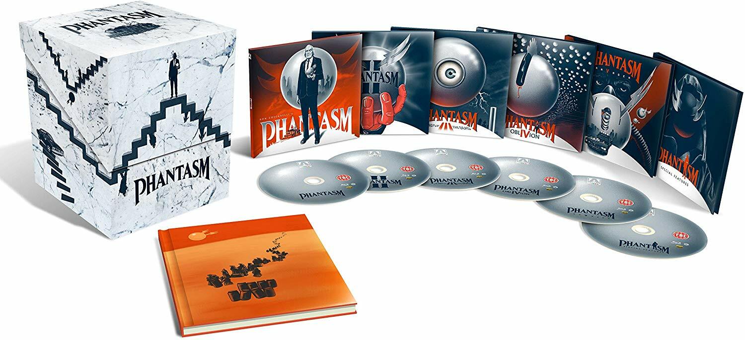 Phantasm 1-5 Blu-ray Collection Limited Edition Region B RARE OOP Pre-Owned Phantasm 1-5 Blu-ray Collection Limited Edition Region B RARE OOP Pre-Owned