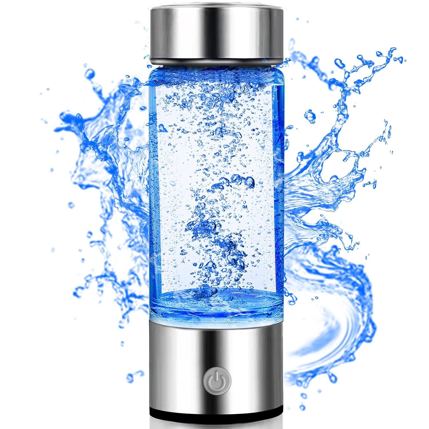 Rechargeable Hydro Health Hydrogen Water Bottle, Portable Glass Hydrohealth H... Rechargeable Hydro Health Hydrogen Water Bottle, Portable Glass Hydrohealth H...