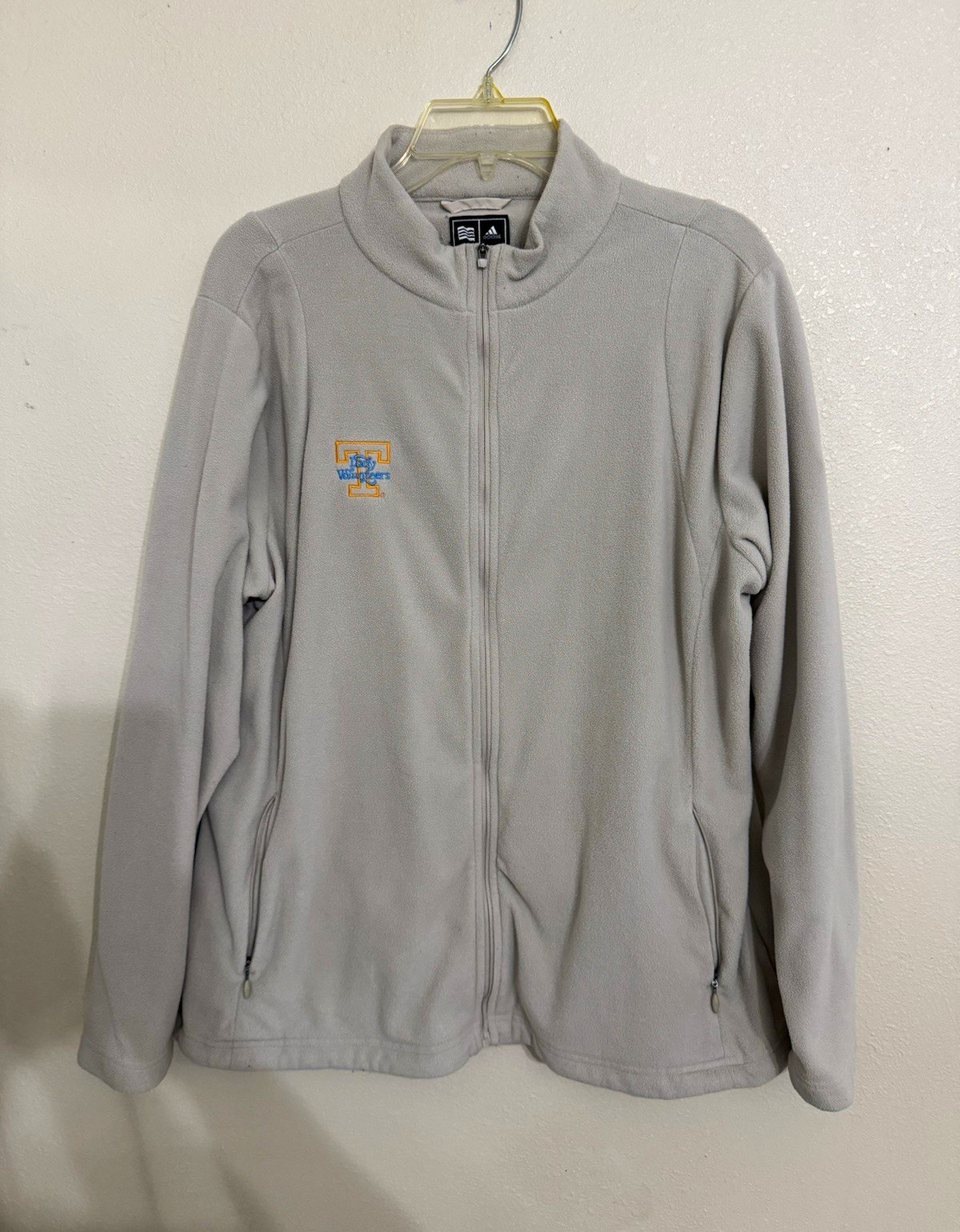 VTG Adidas Tennessee Lady Volunteers Full Zip Fleece Jacket Mens XL VTG Adidas Tennessee Lady Volunteers Full Zip Fleece Jacket Mens XL