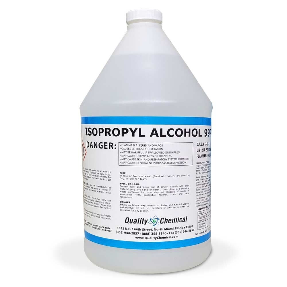 Isopropyl Alcohol Grade 99% Anhydrous  (IPA) - 1 gallon (128 oz.)