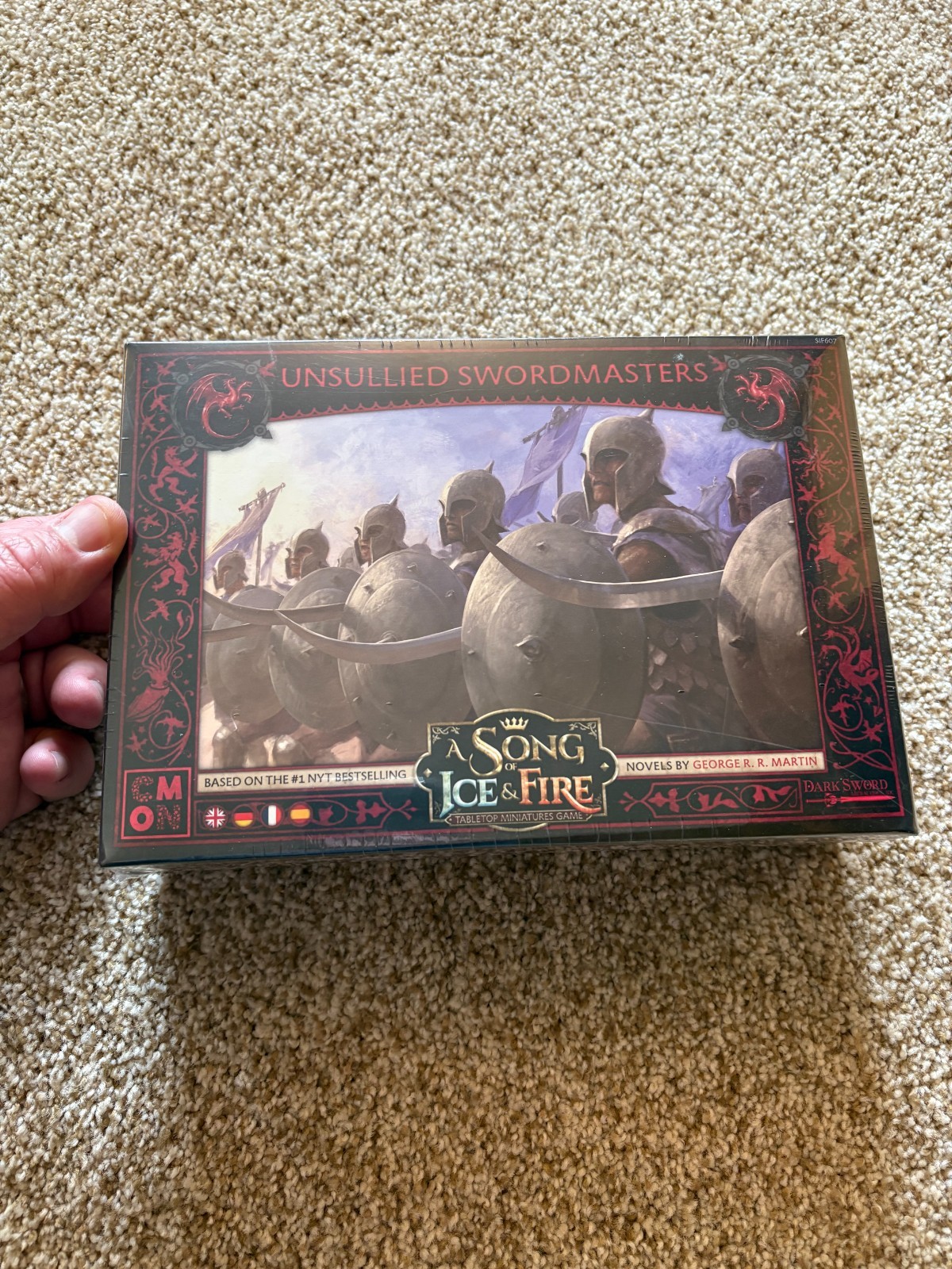 CMON A Song of Ice & Fire House Targaryen Unsullied Swordmasters New in Shrink CMON A Song of Ice & Fire House Targaryen Unsullied Swordmasters New in Shrink