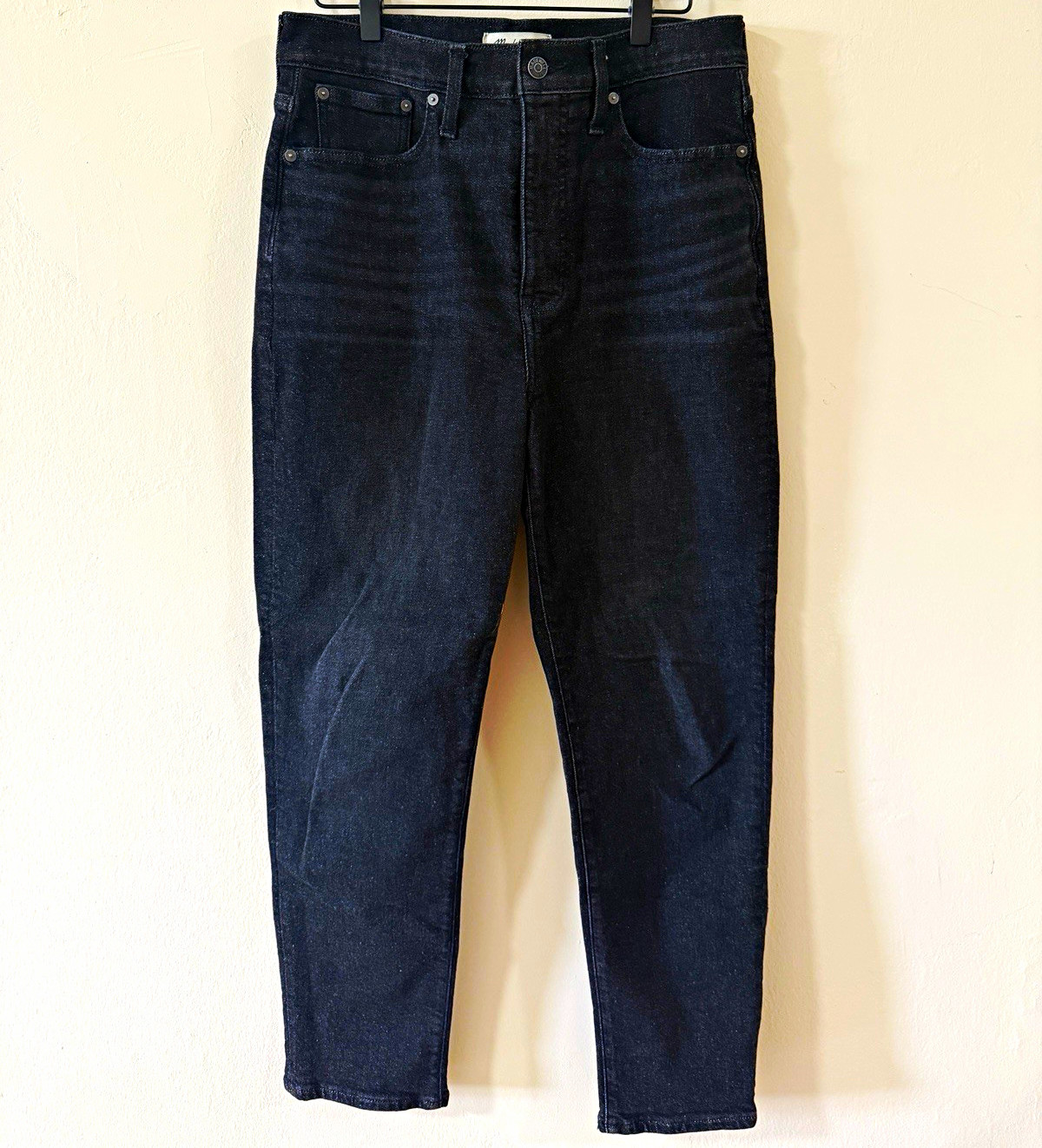 Madewell Women\'s Black THE MOMJEAN Mom Jeans High Rise Size 29 Madewell Women\'s Black THE MOMJEAN Mom Jeans High Rise Size 29