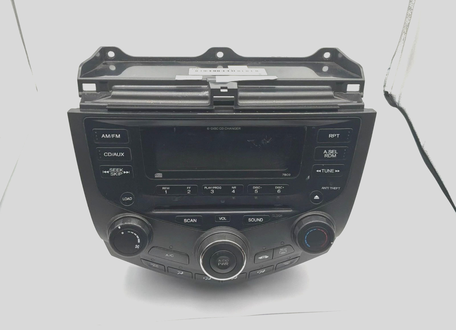 OEM 03-07 Honda Accord Radio Receiver CD Player Changer Climate Control Switch